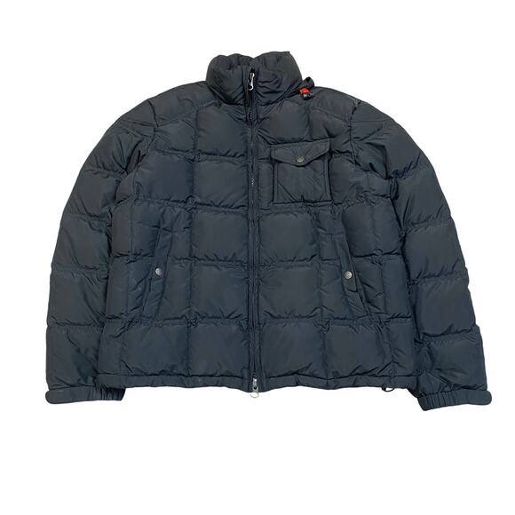 J. Crew Expedition Down Compact Weave Hooded Puffer Jacket Men's Large Gorpcore - Picture 1 of 12
